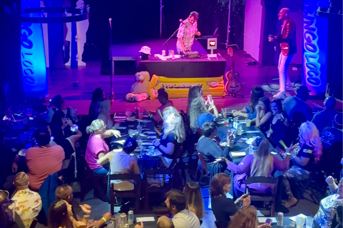Audience at a Bingo Loco concert